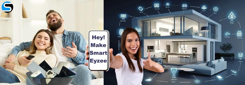 Hey make smart easy smart home in action